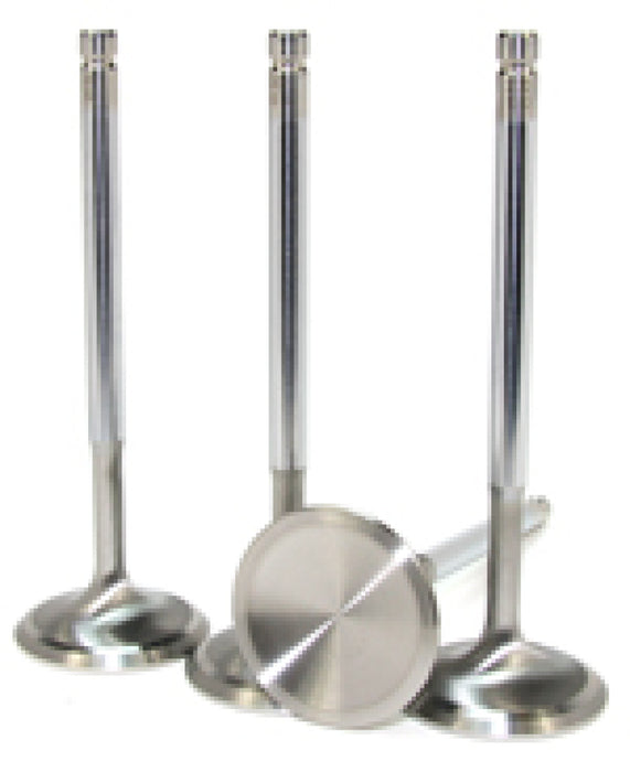 GSC Power Division 2074-8 GSC P-D Toyota 3STGE 21-4N Chrome Polished Intake Valve - 34.6mm Head (+1mm) - SET 8