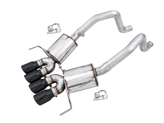 AWE Tuning 3015-43143 14-19 Chevy Corvette C7 Z06/ZR1 Touring Edition Axle-Back Exhaust w/Black Tips