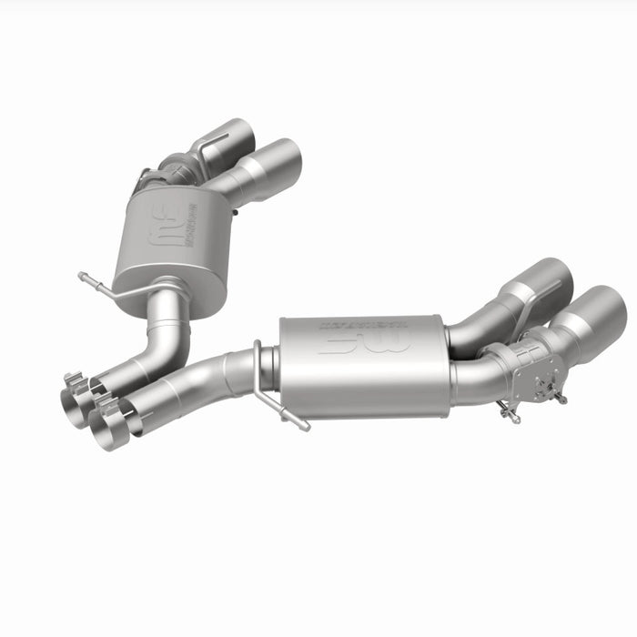 Magnaflow 19336 MagnaFlow 2016 Chevy Camaro 6.2L V8 Competition Axle Back w/ Quad Polished Tips