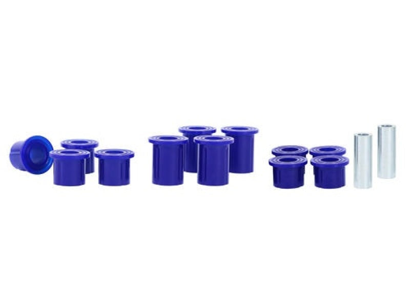 Superpro KIT141K SuperPro 2005 Nissan Frontier LE Rear Leaf Spring and Shackle Bushing Kit