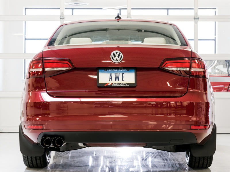 AWE Tuning 3020-23034 09-14 Volkswagen Jetta Mk6 1.4T Track Edition Exhaust - Diamond Black Tips