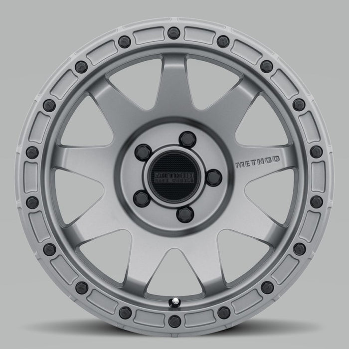 Method Wheels MR31778550800 Method MR317 17x8.5 0mm Offset 5x5 71.5mm CB Matte Titanium Wheel