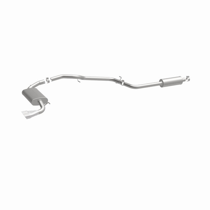 Magnaflow 15072 MagnaFlow 12 Ford Focus L4 2.0L HB Single Straight P/S Rear Exit Stainless Cat Back Perf Exhaust