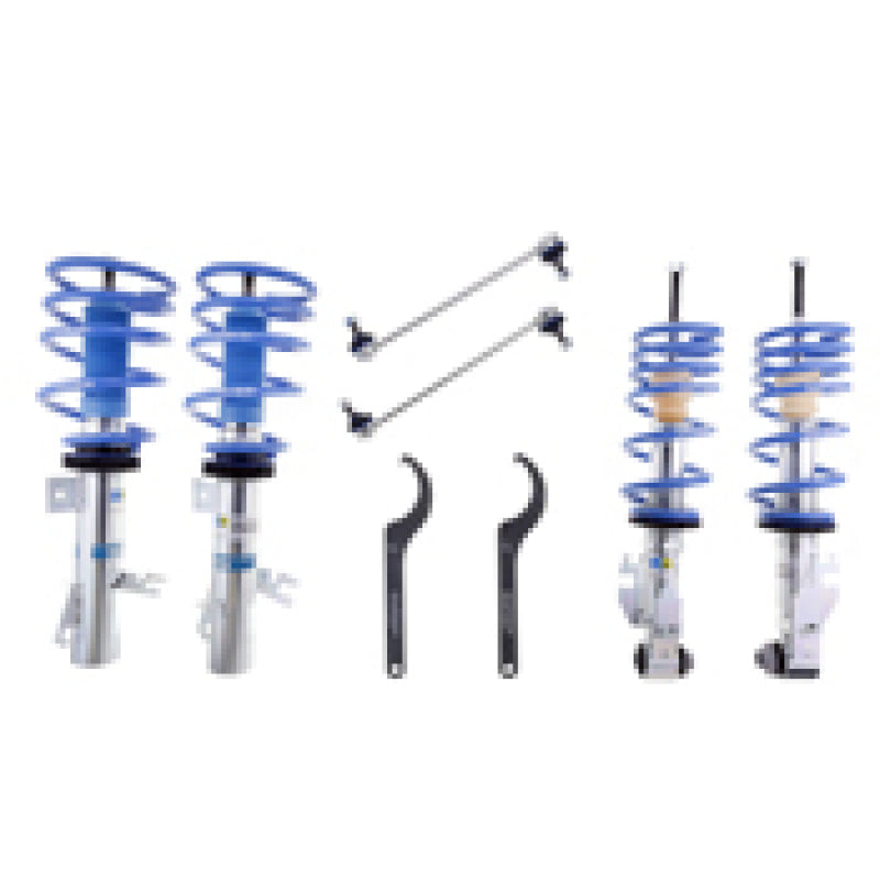 Bilstein 47-139060 B14 2007 Mini Cooper Base Hatchback Front and Rear Suspension Kit