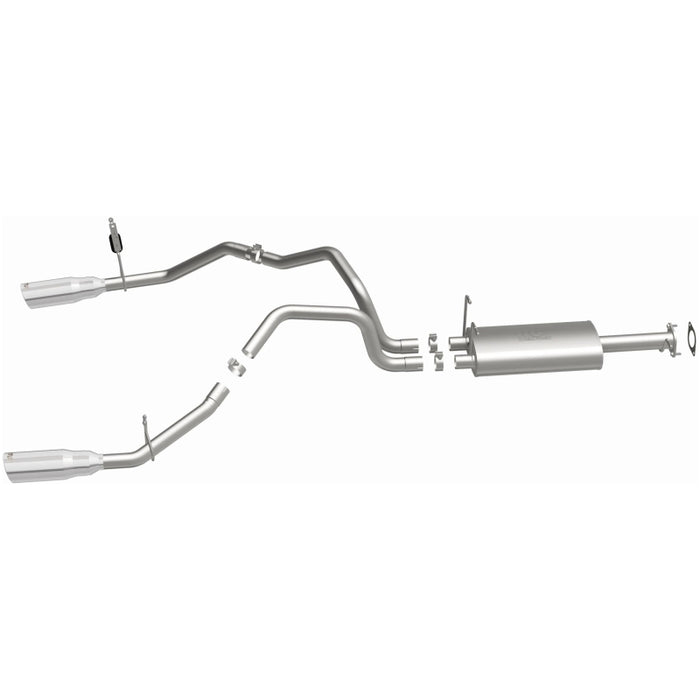 Magnaflow 19498 MagnaFlow 2019 RAM 1500 Street Series Cat-Back Exhaust Dual Rear Exit w/Polished Tips