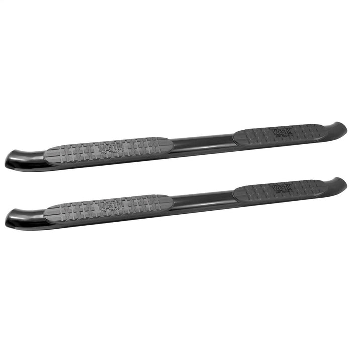 Westin 21-23715 2014-2018 Chevrolet/GMC Silverado Sierra 1500 Dbl Cab PRO TRAXX 4 Oval Nerf Step Bars - Black