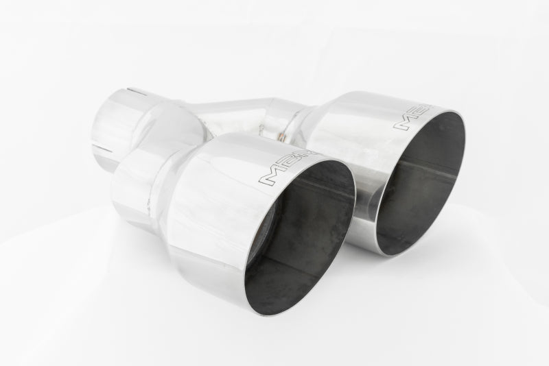 MBRP T5178 Universal T304 SS Dual Tip 4in OD/2.5in Inlet