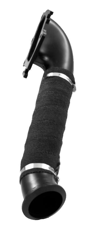 MBRP GM8425 01-04 Chev/GMC 6.6L Duramax 3in Turbo Down Pipe Black