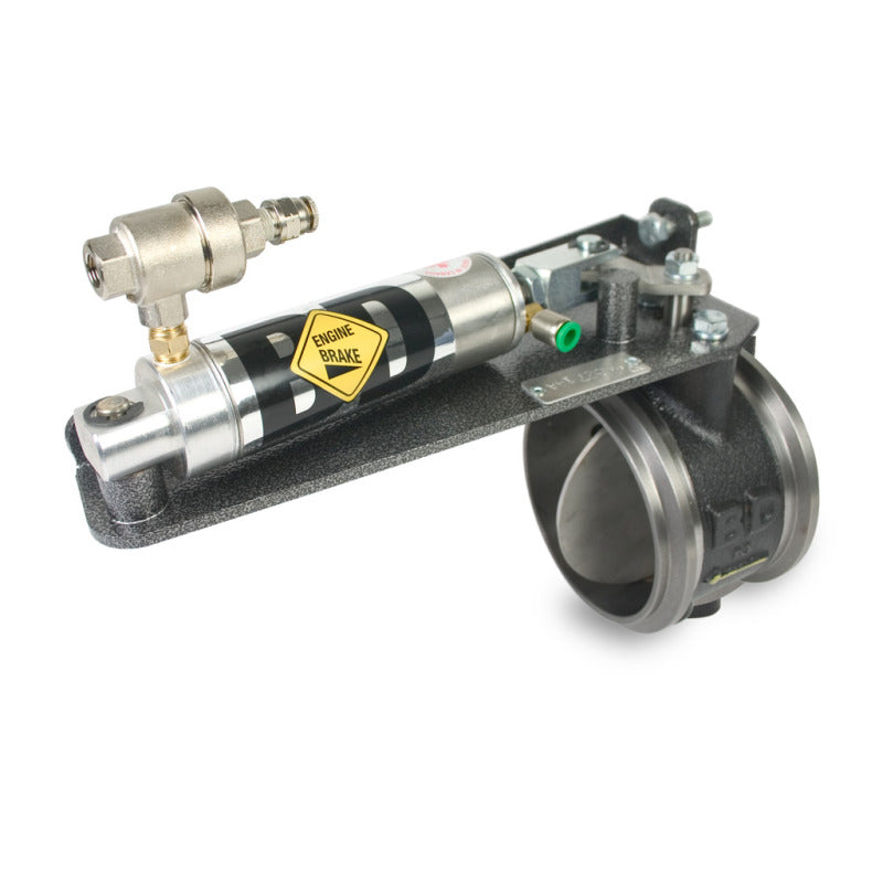 BD Diesel 1027344 Exhaust Brake - 07.5-12 Dodge 6.7L Remote Mount 4in Exhaust Brake w/o VGT Turbo