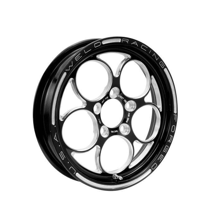 Weld Racing WEL86B-15202 Magnum PRO 15x4 1pc Wheel 5x4.5 2.25BS Blk