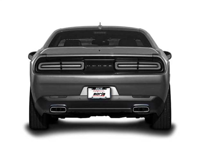 Borla 140627 15-16 Dodge Challenger R/T 5.7L Dual Rectangle Angle Cut Dual Split Rear Exit S-Type Exhaust