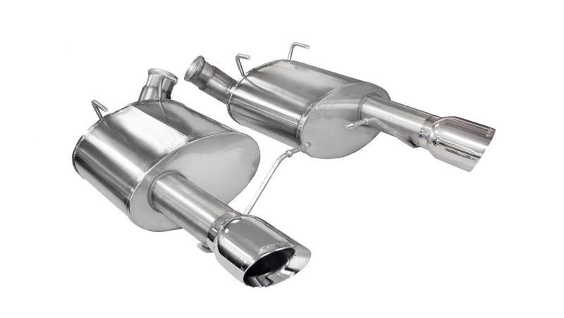 CORSA Performance 14316 Corsa 2011-2014 Ford Mustang GT/Boss 302 5.0L V8 Polished Sport Axle-Back Exhaust