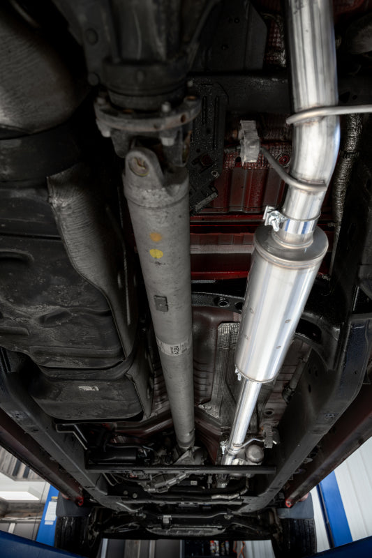 MBRP S5019AL 19-24 GM 1500 Silverado/Sierra 2.7L Alum. Steel 3 Cat-Back w/ Single Side 4in Single Wall Tip