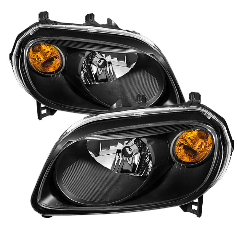 SPYDER 9023828 xTune Chevy Hhr 2006-2011 Crystal Headlights Black HD-JH-CHHR06-BK
