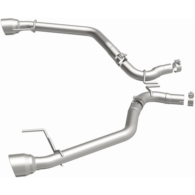 Magnaflow 19345 MagnaFlow 2015-2017 Ford Mustang V6 3.7L Race Series Axle Back w/ Dual Polished Tips