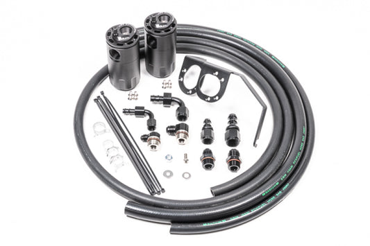 Radium Engineering 20-0256-FL Dual Catch Can Kit 2015+ Subaru WRX Fluid Lock