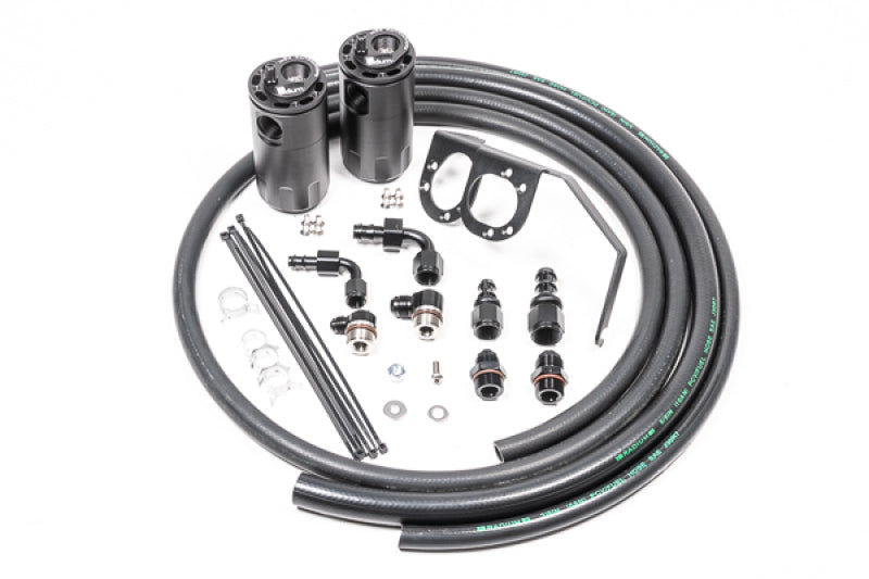 Radium Engineering 20-0256-FL Dual Catch Can Kit 2015+ Subaru WRX Fluid Lock