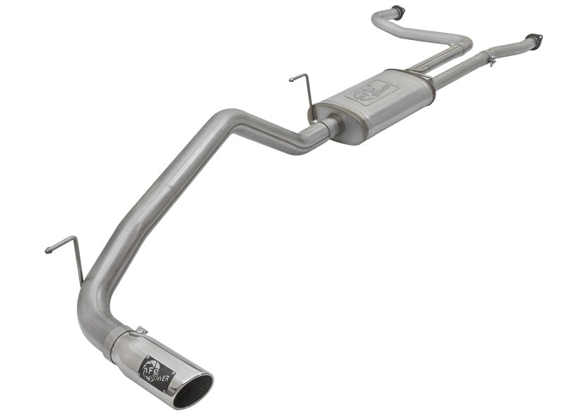 aFe 49-46125-P MACH Force-Xp 2-1/2in Cat-Back Exhaust System w/ Polished Tip 16-17 Nissan Titan XD V8 5.6L