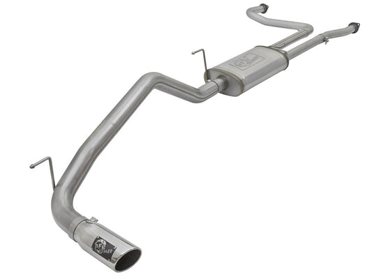 aFe 49-46125-P MACH Force-Xp 2-1/2in Cat-Back Exhaust System w/ Polished Tip 16-17 Nissan Titan XD V8 5.6L