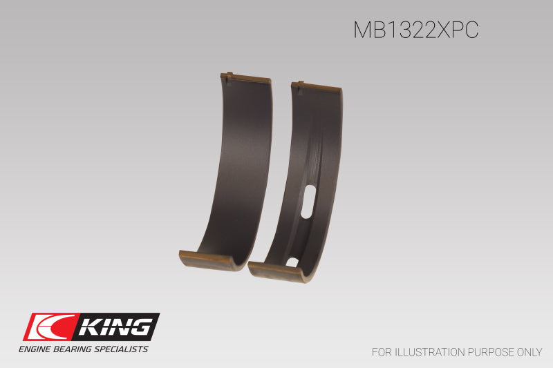 King Engine Bearings MB1322XPC0.25 King VW V8/V10 R8/RS6/Huracan (Size 0.25) pMaxKote Coated Main Bearing Set - Size +0.25mm