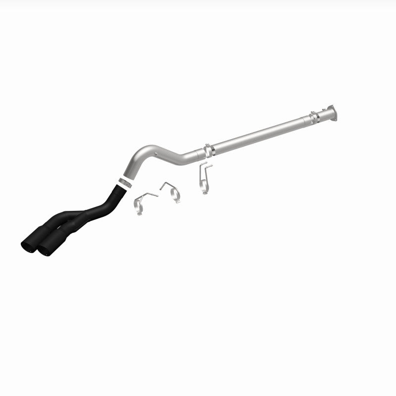 Magnaflow 17068 MagnaFlow 08-18 Ford F-250/F-350/F-450 4.6L/6.7 DPF-Back Black 4in Dual Single Rear Exit