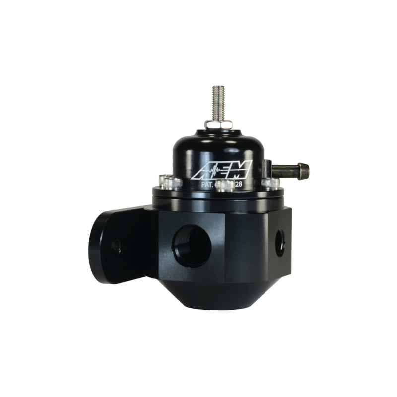 AEM 25-302BK Universal Black Adjustable Fuel Pressure Regulator