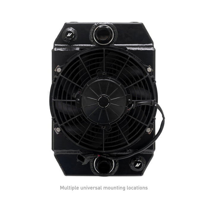 Mishimoto MMRAD-UNI-DRGBK Universal Drag Race Performance Aluminum Radiator - Black
