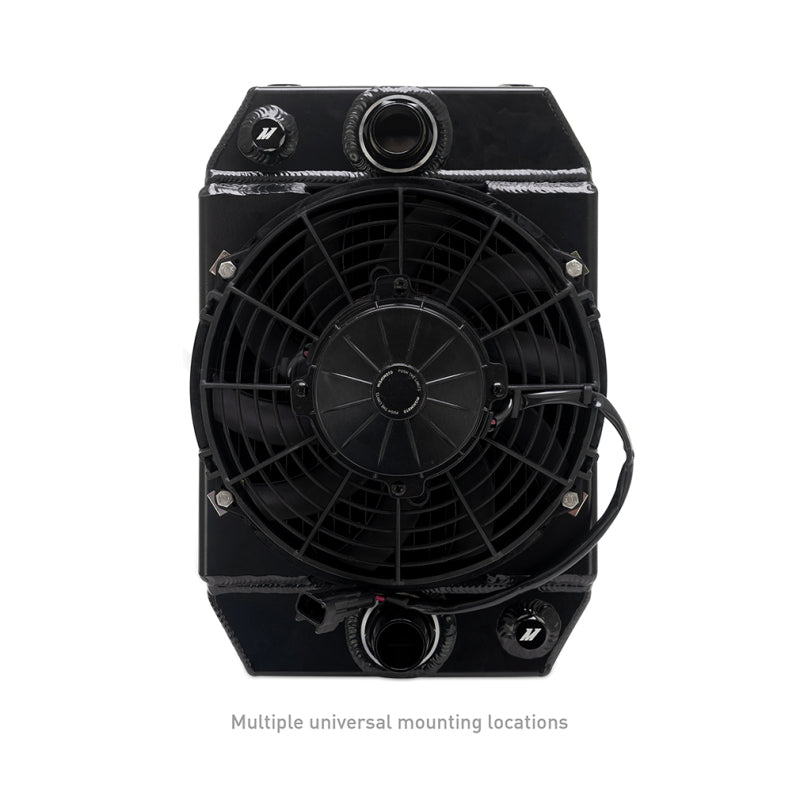 Mishimoto MMRAD-UNI-DRGBK Universal Drag Race Performance Aluminum Radiator - Black
