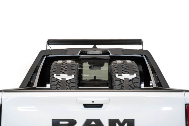 Addictive Desert Designs C6215521101NA 2021 Dodge RAM 1500 TRX Stealth Fighter Chase Rack - Hammer Black