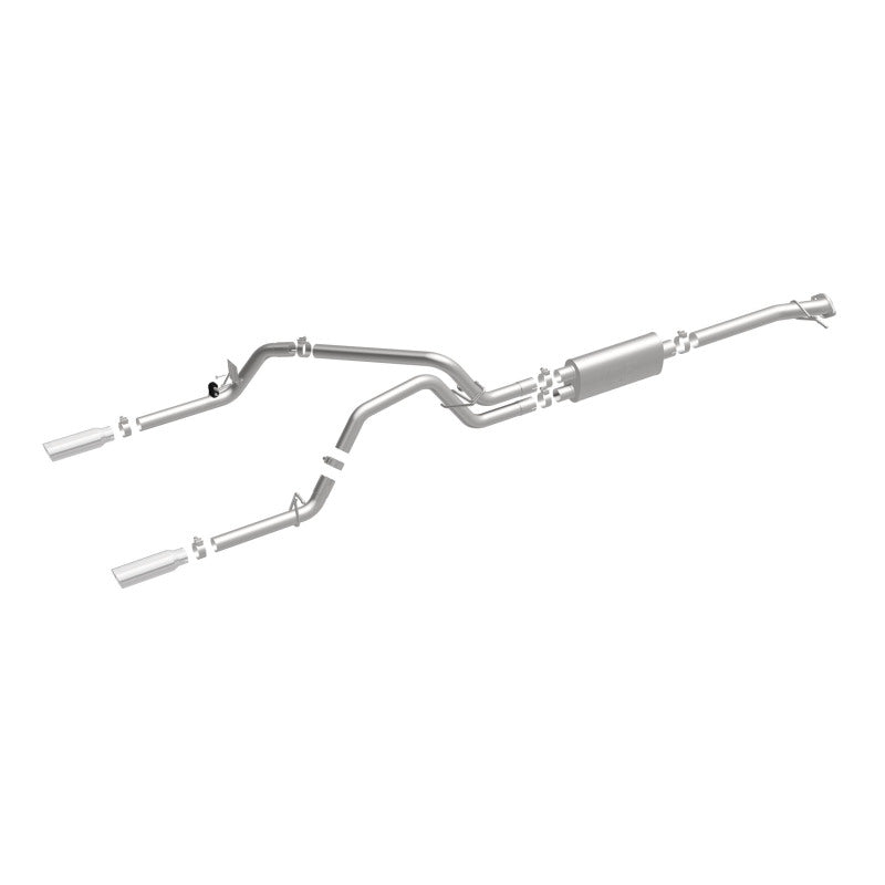 Magnaflow 19019 MagnaFlow Stainless Cat-Back Exhaust 2015 Chevy Colorado/GMC Canyon Dual Split Rear Exit 3.5in