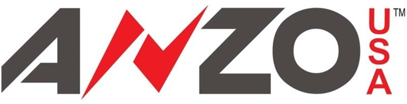 ANZO 221039 1996-1997 Honda Accord Taillights Black