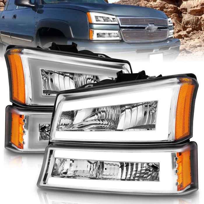 ANZO 111502 ANZ Crystal Headlights