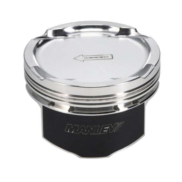 Manley Performance 608010C-4 Manley 03-06 Evo 8/9 (7 Bolt 4G63T) 86mm +1mm Over Bore 100mm Stroke 8.5:1 Dish Pistons w/ Rings