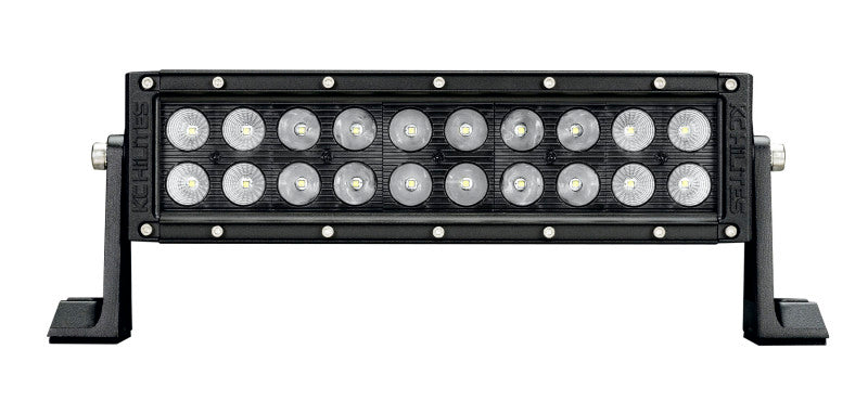 KC HiLiTES 334 C-Series 10in. C10 LED Combo Beam Light Bar w/Harness 60w - Single