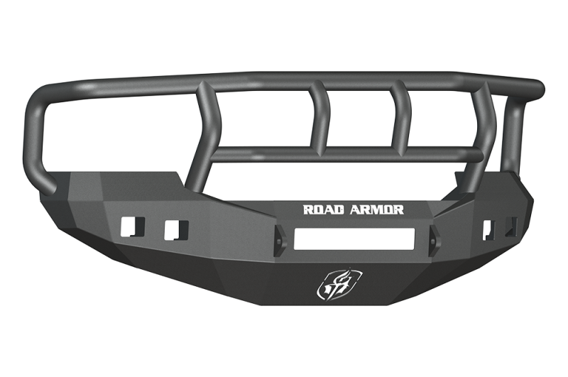 Road Armor 605R2B-NW 05-07 Ford F-250 Stealth Front Bumper w/Titan II Guard Wide Flare - Tex Blk