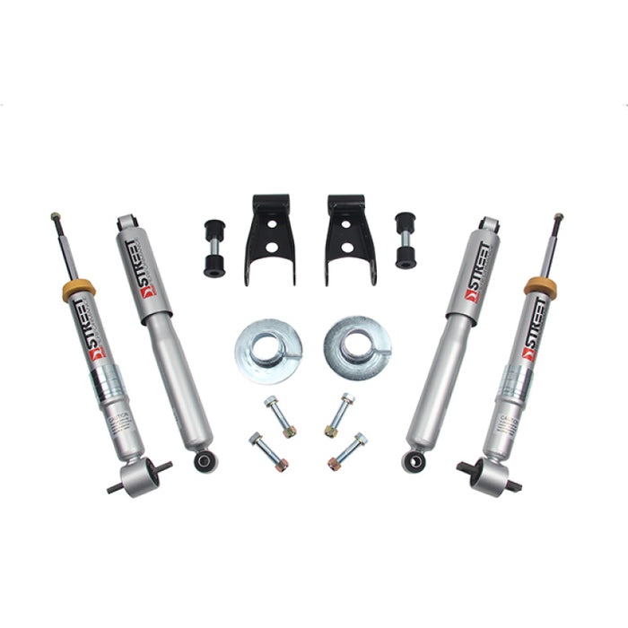 Belltech 1002SP 15-17 Ford F-150 +1in to -3in Front 2in Rear Lowering Kit