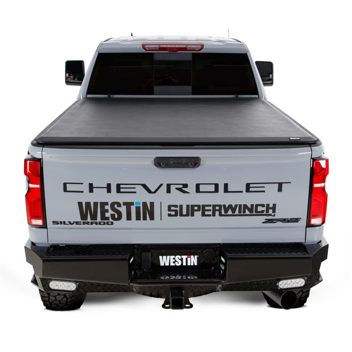 Westin 19-13995 2024 Chevrolet Silverado 2500HD Soft Roll Tonneau Cover - Black