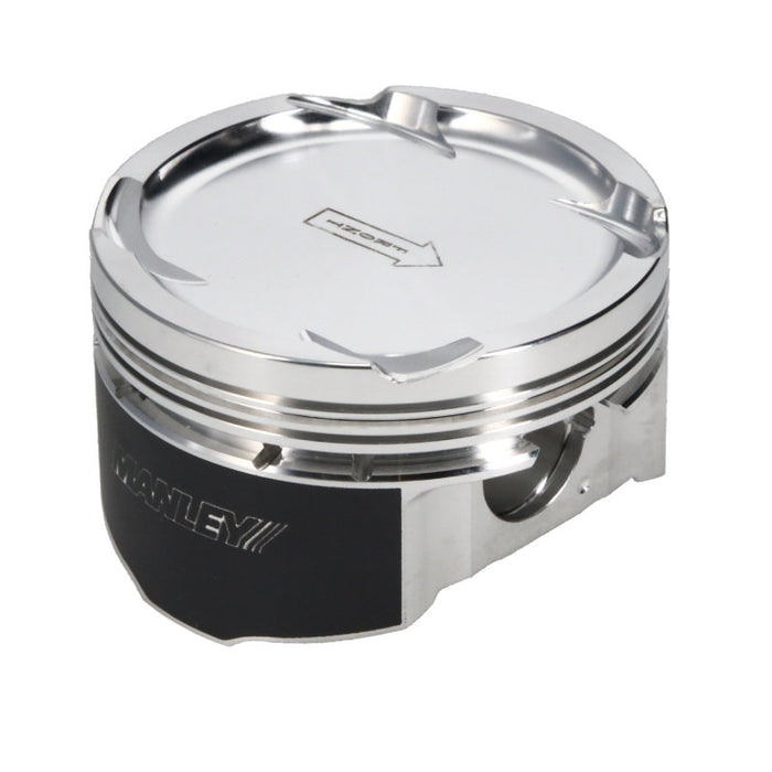 Manley Performance 608010C-4 Manley 03-06 Evo 8/9 (7 Bolt 4G63T) 86mm +1mm Over Bore 100mm Stroke 8.5:1 Dish Pistons w/ Rings