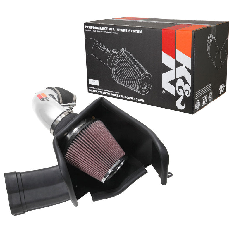 K&N Engineering 69-3540TP K&N 2018 Ford Mustang GT V8 5.0L F/I Typhoon Air Intake