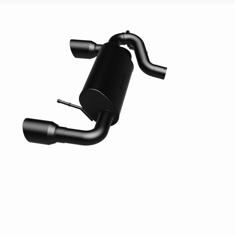 Magnaflow 19555 MagnaFlow 2021 Ford Bronco 2.3L I-4 Axle-Back Exhaust w/ Dual Split Rear Style Exit- Black Tips