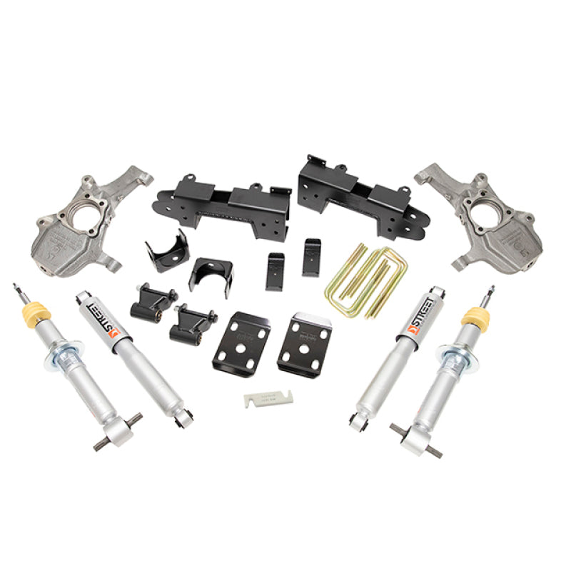 Belltech 1041SP LOWERING Kit 2019 Chevy Silverado 1500/GMC Sierra 1500 4x4 4in Front/6in Rear