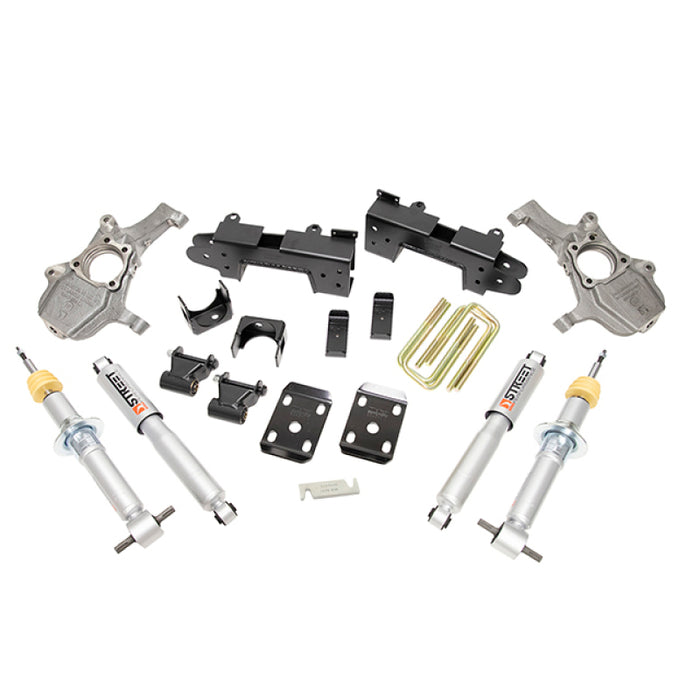 Belltech 1041SP LOWERING Kit 2019 Chevy Silverado 1500/GMC Sierra 1500 4x4 4in Front/6in Rear