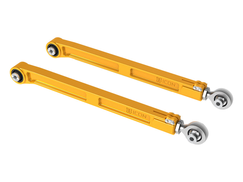 ICON 54002G 22-23 Toyota Tundra / 2024 Toyota Tacoma Billet Rear Lower Link Kit - Gold Anodized
