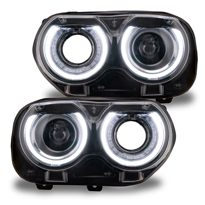 ORACLE Lighting 1329-339 Oracle 15-21 Dodge Challenger RGB+W Headlight DRL Upgrade Kit - ColorSHIFT+W