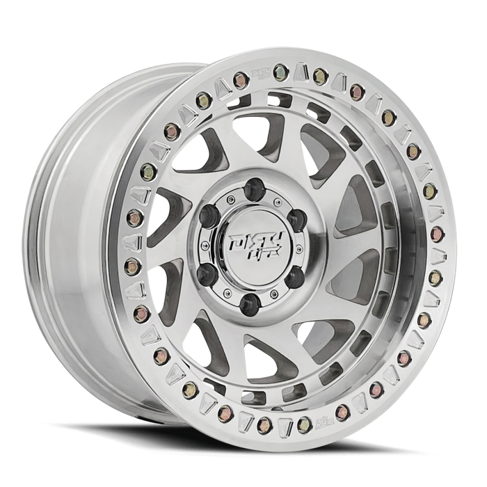 Dirty Life 9313-7983M38 9313 Enigma Race 17x9 / 6x139.7 BP / -38mm Offset / 106mm Hub Machined Wheel