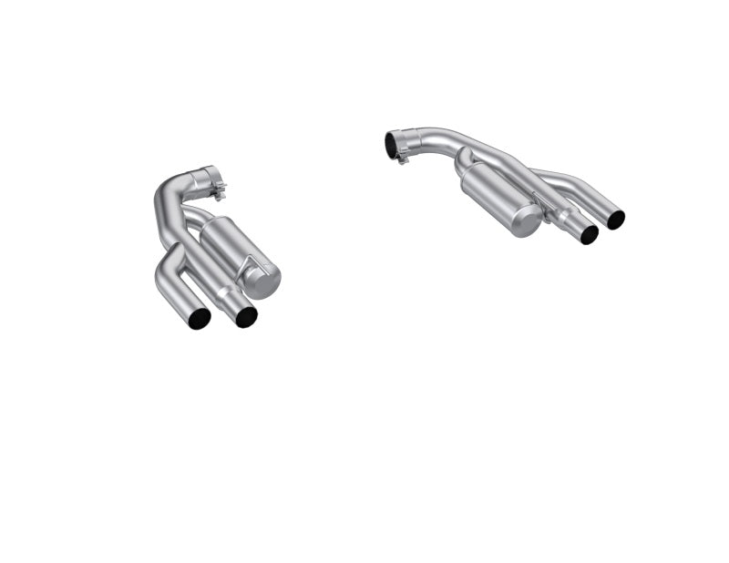 MBRP MA7207 18-24 Ford Mustang GT 3in. Aluminized Steel Race to Street Conversion Kit