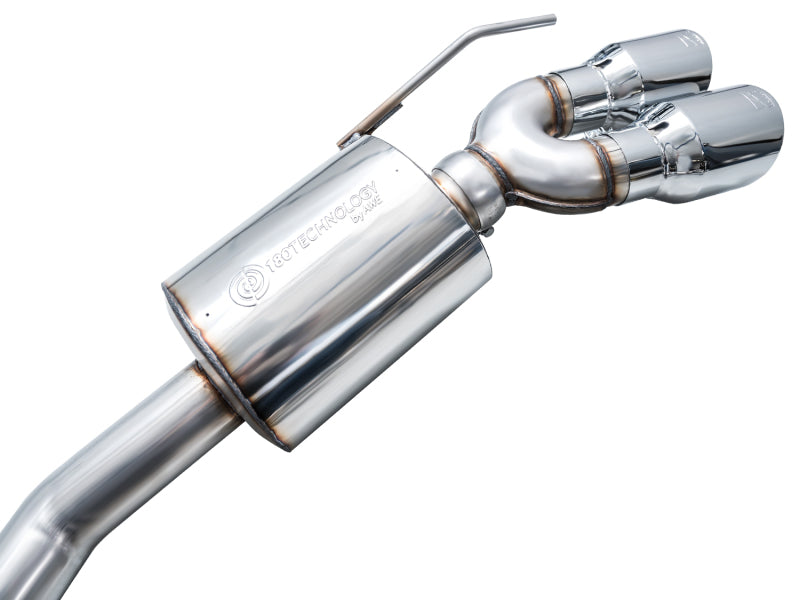AWE Tuning 3015-42625 2020+ Ford Explorer ST Touring Edition Exhaust w/ Chrome Silver Tips