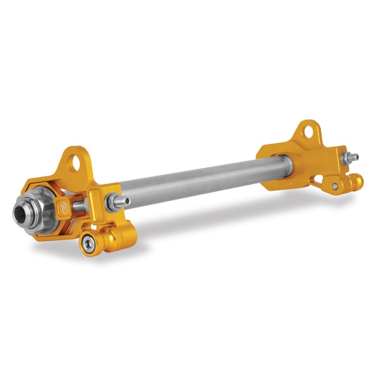 Performance Machine Axle Adjuster Kit - Gold Ano