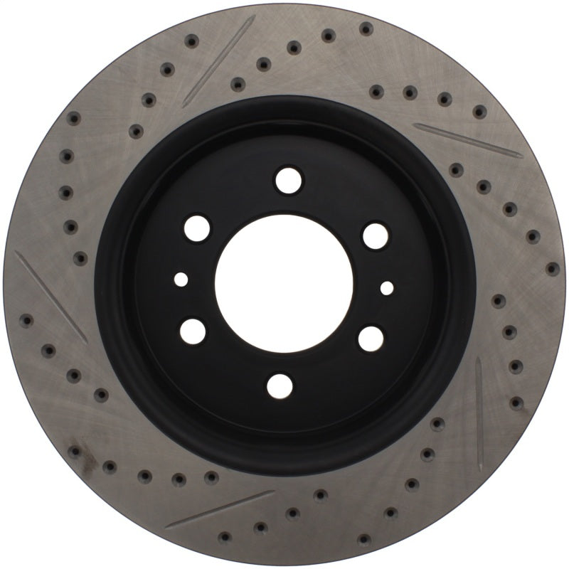 Stoptech 127.65119L StopTech Slotted & Drilled Sport Brake Rotor