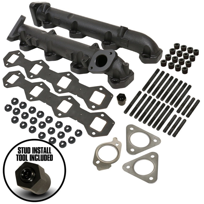 BD Diesel 1043007 Exhaust Manifold Kit - Ford 2011-2014 F250/F350/F450/F550 6.7L PowerStroke